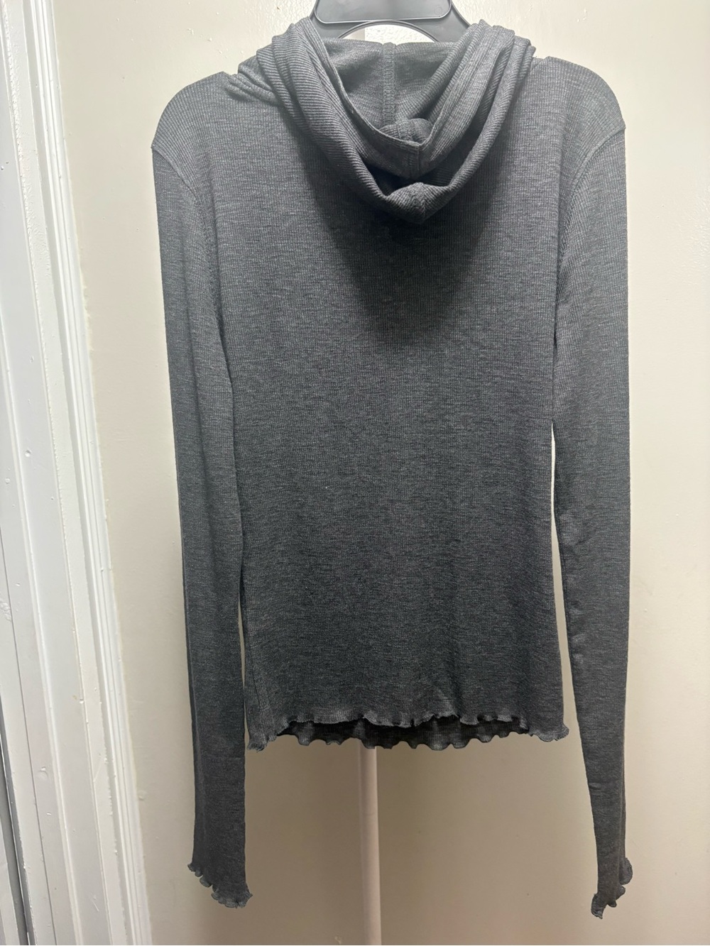 FP Movement by Free People Charcoal Ribbed Long-Sleeve Top - Picture 3 of 5